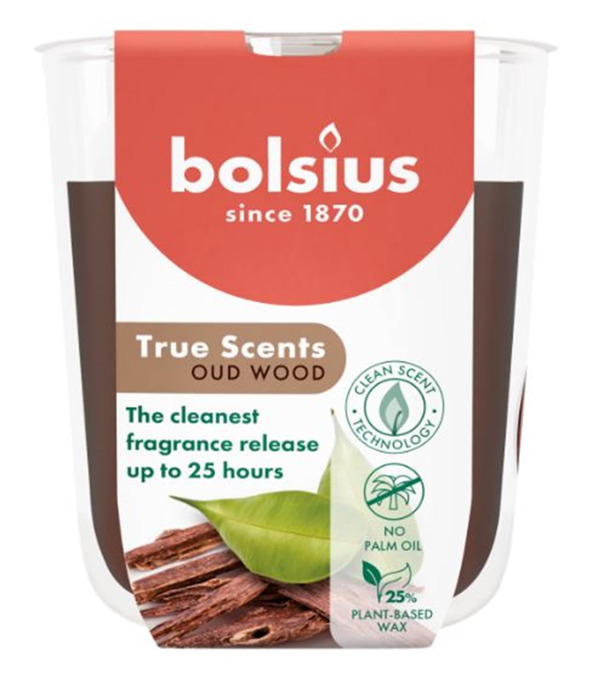 Geurglas true scents oud hout 80 73