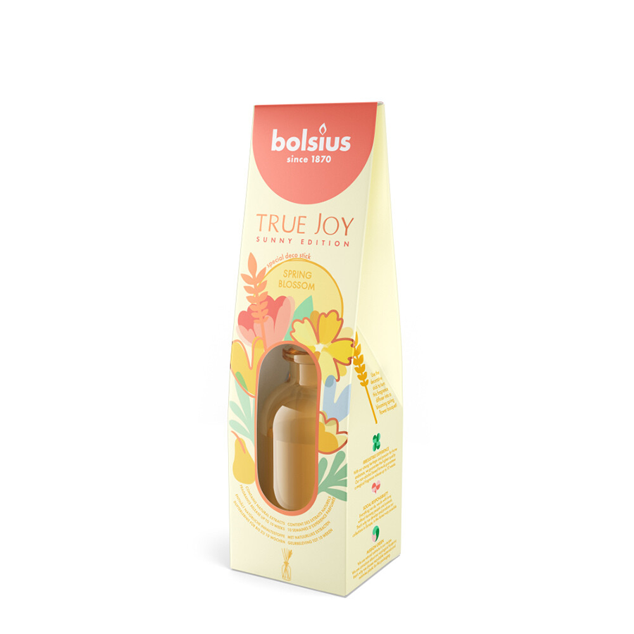 Bolsius geurstokjes true joy lentebloesem 80 ml