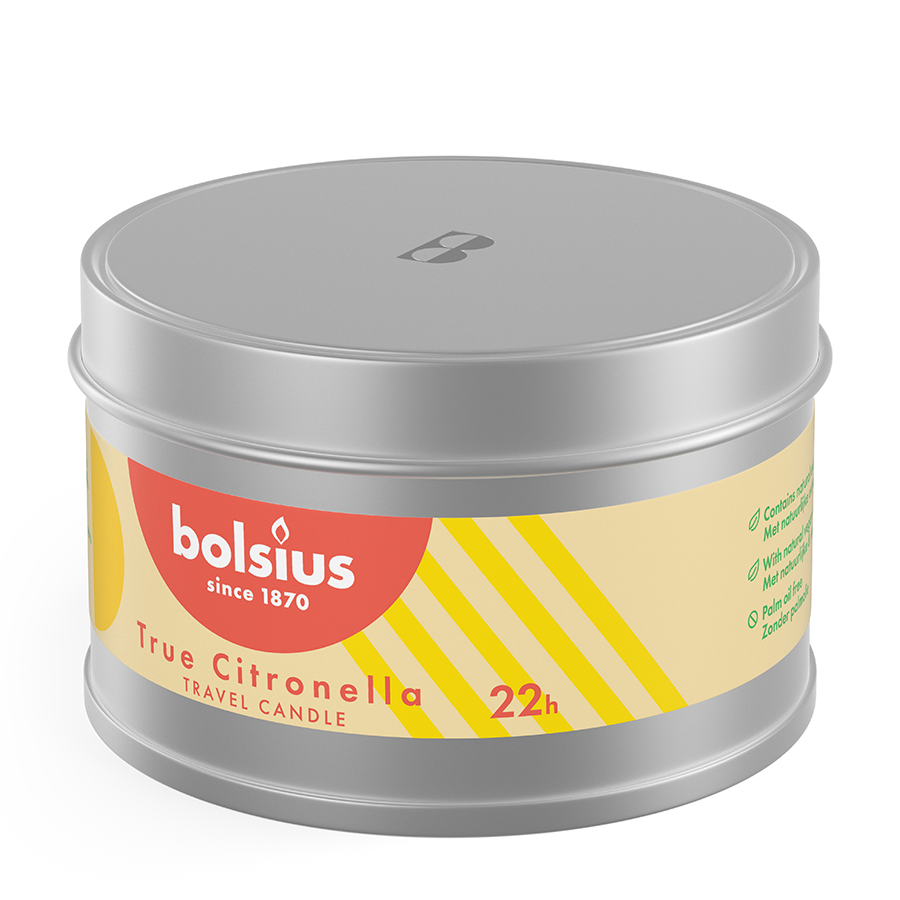 Bolsius citronellakaars tin waar