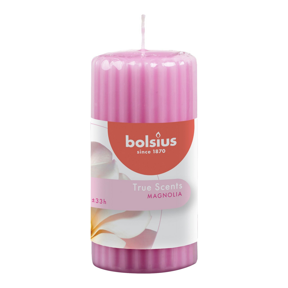 Bolsius pillar true scents magnolia ø58x120 mm 33 uur (6 stuks)