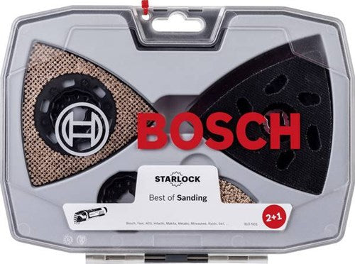 Bosch accessoires 6-delige starlock best of sanding set | voor o.a gop pmf - 2608664133