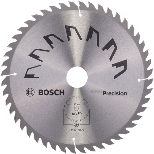 Bosch accessoires cirkelzaagblad precision 216x2x30 ,t48 - 2609256936