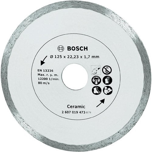Bosch accessoires diamantdoorslijpschijf voor keramische tegels, 125 mm ø - 2607019473