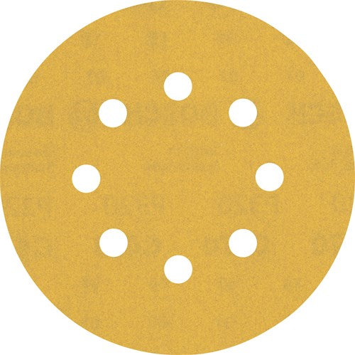 Bosch accessoires expert c470 schuurpapier voor excenterschuurmachines 125 mm, 8 gaten, k320 50-delig - 1 stuk(s) - 2608900915