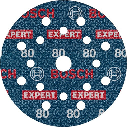 Bosch accessoires expert schuurschijf o780 met film onderlaag, 125 mm, g80, 6x - 2608902400