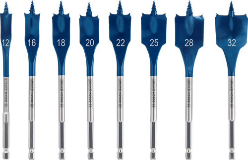 Bosch blauw bosch accessoires expert speedborenset self cut speed | 8-delige | 12, 16, 18, 20, 22, 25, 28, 32 mm - 2608902111