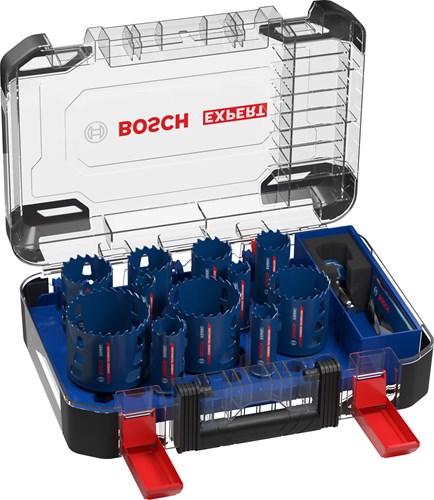 Bosch accessoires expert tough material gatzaag 20 22 25 32 35 40 44 51 60 68 76 mm 13-delig - 1 stuk(s) - 2608900448