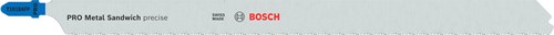 Bosch accessoires bosch pro metal sandwich serie - decoupeerzaagblad - t1018afp - 250 mm - bimetaal