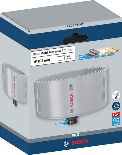 Bosch accessoires bosch pro multi material pc plus gatenzaag 105 mm - 2608594411