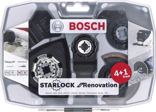 Bosch accessoires starlock for renovation 4+1 voor multitools - 2608664624