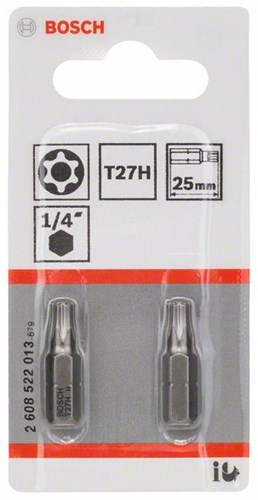 Bosch Pro Screwdriver Bit Security-Torx T27 (2)