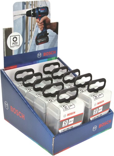 Bosch accessoires tictac 25x extra hard pz2 25mm - 2607002798