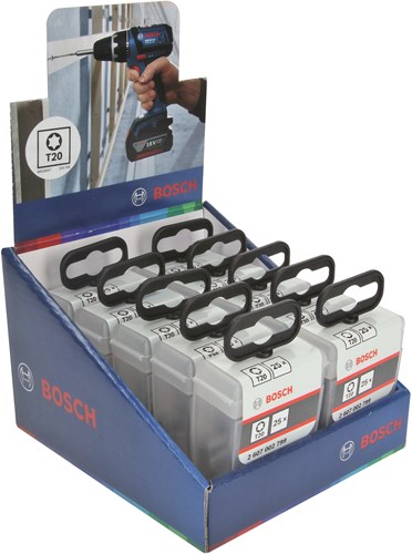 Bosch accessoires tictac 25x extra hard t20 25mm - 2607002799