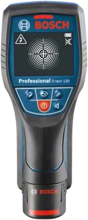 Bosch blauw bosch professional detector d-tect 120 (1 x accu 12 v + lader al 1130 cv)
