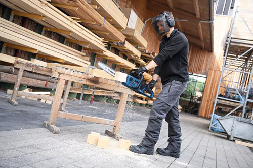 Bosch blauw bosch professional gke 18v-40 - accu kettingzaag - exclusief accu en lader