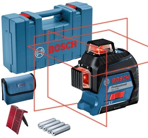Bosch blauw gll 3-80 kruislijnlaser - 0601063s00
