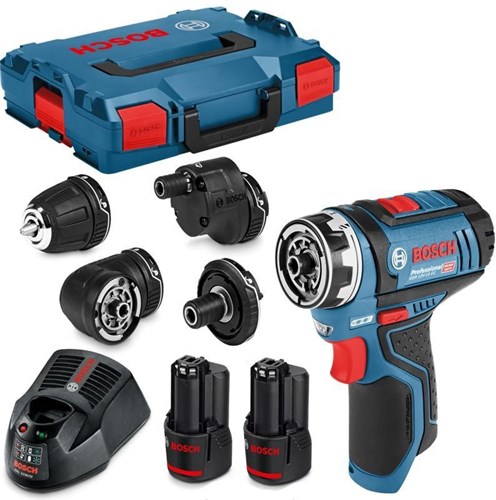Bosch Prof combiboormachine GSR 12V-15FC incl. accu