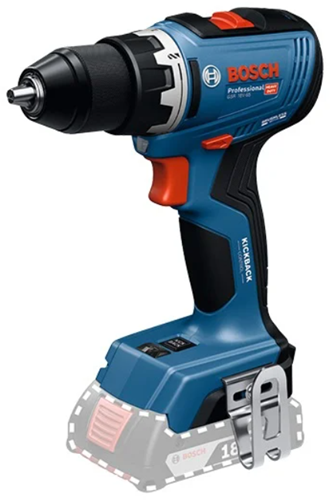 Bosch blauw gsr 18v-65 accuboorschroevendraaier | 18v | incl. gal 18v-40 snellader 2x gba 5.0ah accu - 06019n3203