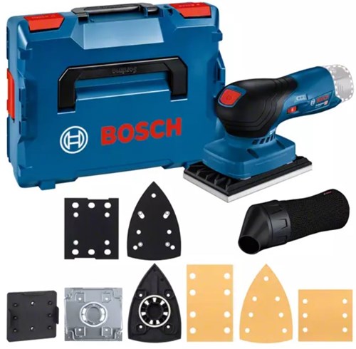 Bosch blauw bosch professional gss 12v-13 accu vlakschuurmachine 12v basic body in l-boxx - 06019l0001