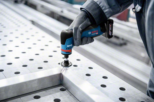Bosch blauw gwg 12v-50 s accu rechte slijper | 12v | zonder accu en lader | in l-boxx - 06013a7001