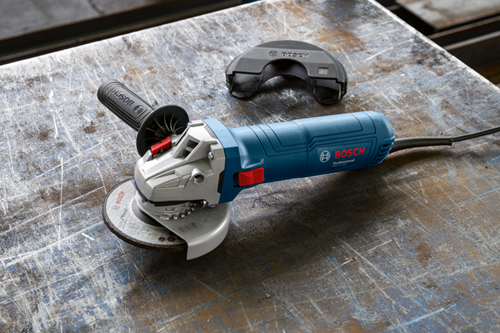 Bosch blauw gws 12-125 haakse slijper | incl. koffer en diamantschijf - 06013a6102