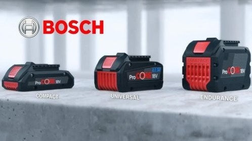 Bosch blauw procore18v 4.0ah starter set (3x pc 18v 4.0ah + gal 1880) - 0615990n2g