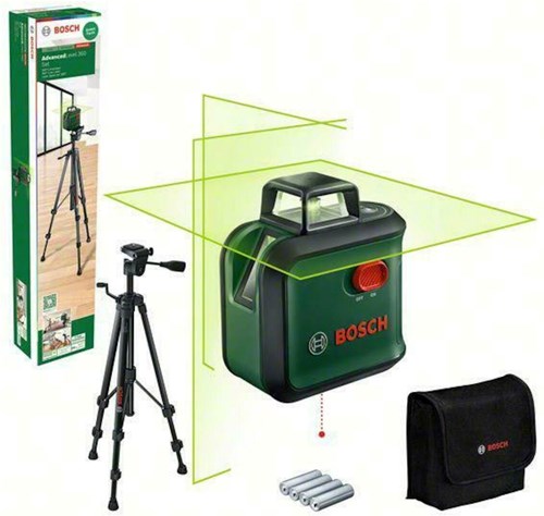 Bosch groen 360°-lijnlaser advancedlevel 360 | set - 0603663b07