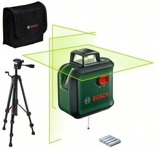 Bosch groen 360°-lijnlaser advancedlevel 360 | set - 0603663b07