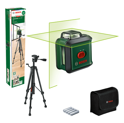 Bosch groen 360°-lijnlaser universallevel 360 | set - 0603663e06