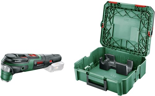 Bosch groen advanced multi 18 + systembox multifunctioneel gereedschap | 18v | excl. accu en lader - 0603104002