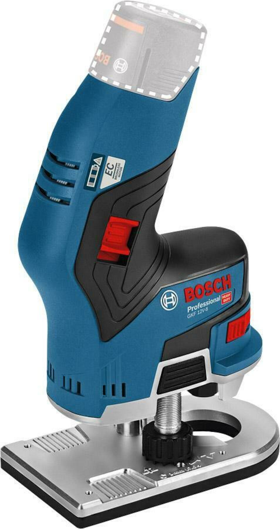 Bosch blauw gkf 12v-8 | solo | 12v | li-ion | accu kantenfrees | body - 06016b0002
