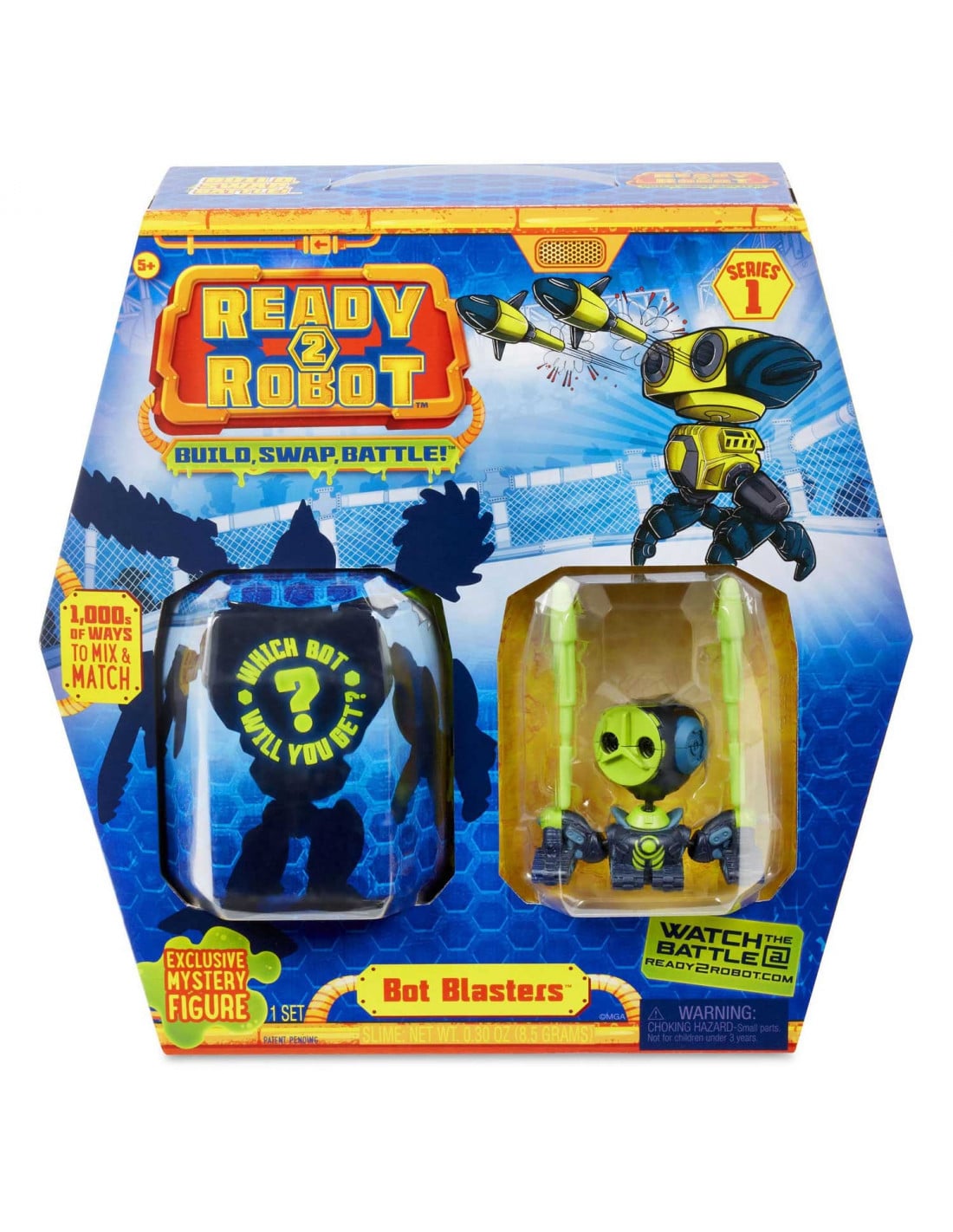 Brandunit ready 2 robotbotblasters groen