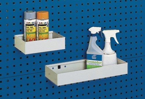 Bott storage box | h65xw450xd175mm | light grey | suitable for perforated panels | 1 piece - 14014038.16 14014038.16