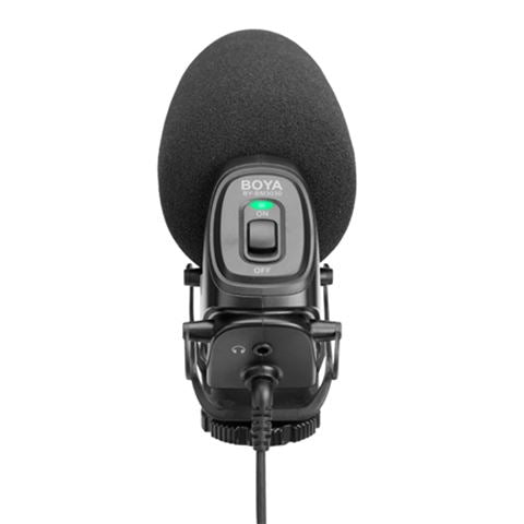Microphone directionnel pour fusil de chasse vidéo Boya BY-BM3030