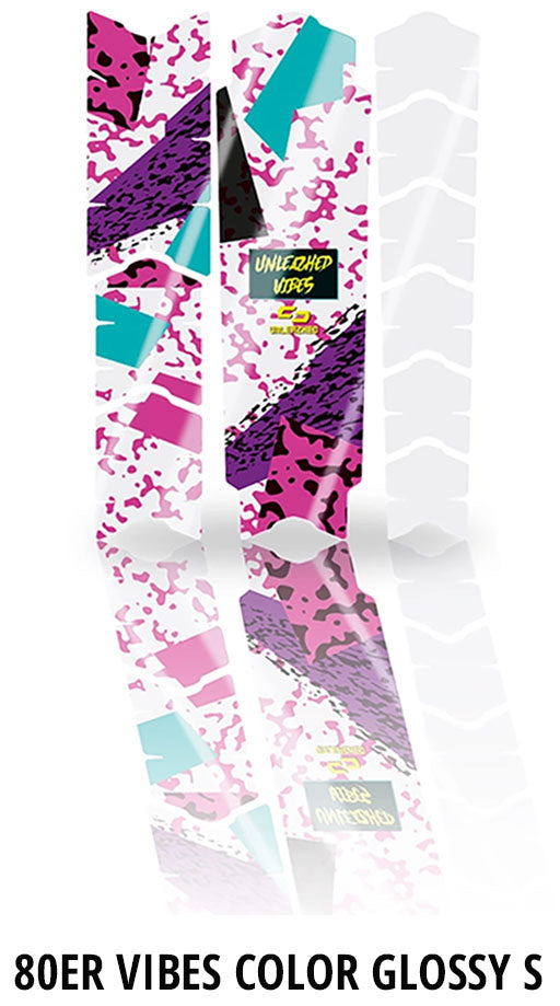 Unleazhed unscratch - frame protection film 80s vibes color glossy | xxl