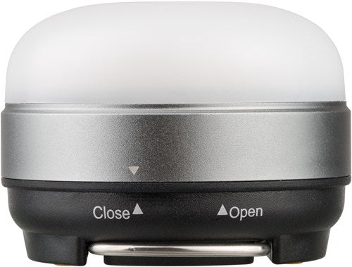 Brennenstuhl oli 0200 led-outdoor campinglamp (voor buiten, batterijaandrijving), zilver