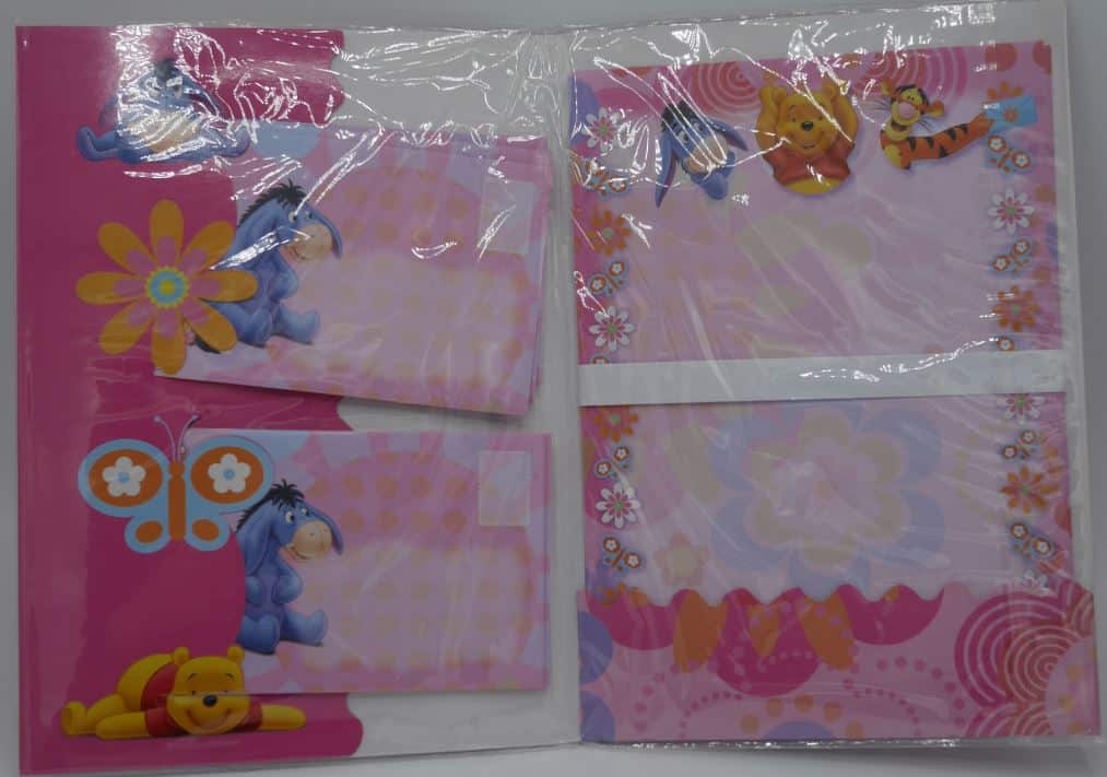 Van der doelen winnie de pooh set met briefpapier en enveloppen