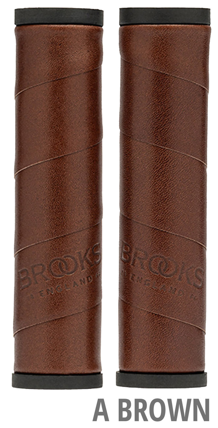 Brooks willow leather grips | a. brown