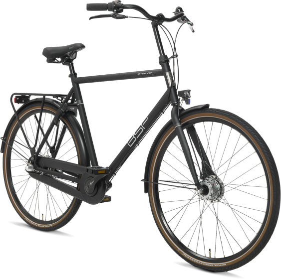 O-Seven 28 Inch 56 cm Heren 7V Rollerbrake Zwart