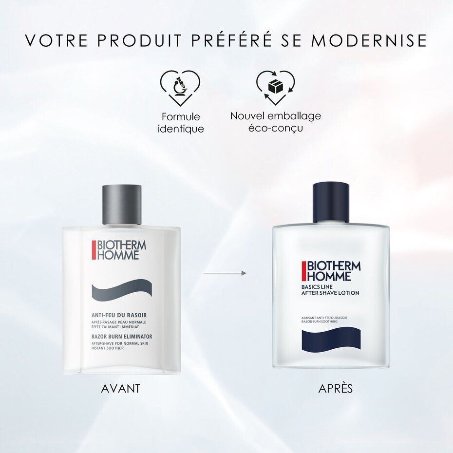 Biotherm homme basics line aftershave lotion 100ml heren