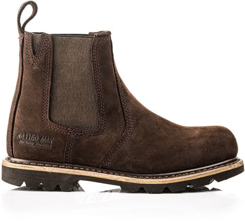 Buckbootz instapper b1150sm sb | bruin | maat 39 - 00.176.001.39