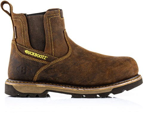 Buckbootz instapper b1180 s3 | donkerbruin | maat 45 - 5055138021972