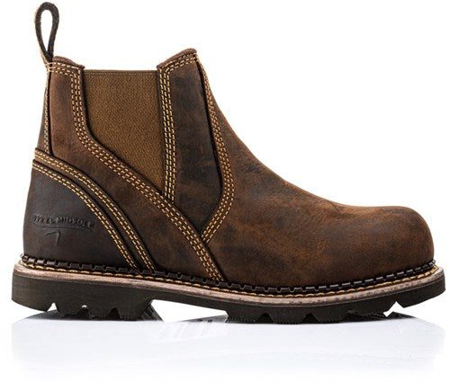 Buckbootz instapper b1555sm sb | bruin | maat 44 - 00.176.003.44