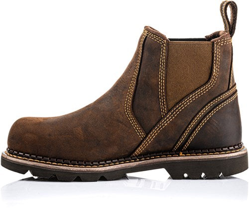 Buckbootz instapper b1555sm sb | bruin | maat 47 - 00.176.003.47