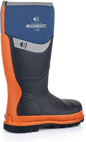 Buckbootz neopreen werklaars bbz6000 s5 | blauw bbz6000bl | maat 45 - 00.176.017.45