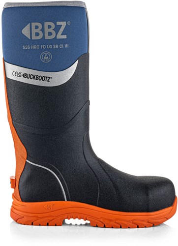 Buckbootz neopreen werklaars bbz6000 s5s blauw | blauw | maat 40 - 5055138027325