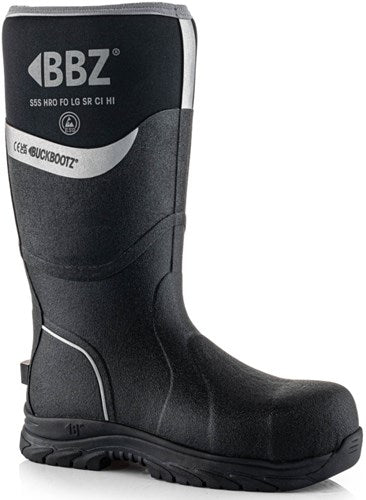 Buckbootz neopreen werklaars bbz6000 s5s zwart | zwart | maat 43 - 5055138027240
