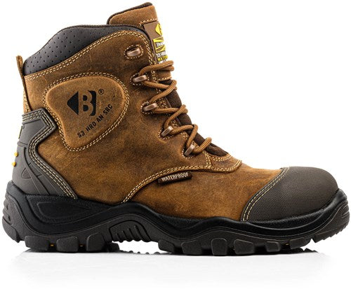 Buckbootz werkschoen buckshot bsh012 s3 hoog | bruin | maat 44 - 00.176.116.44