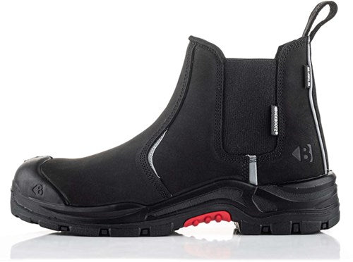 Buckbootz werkschoen nubuckz instapper nkz101blk s3s 2.0 | zwart | maat 43 - 5055138022962