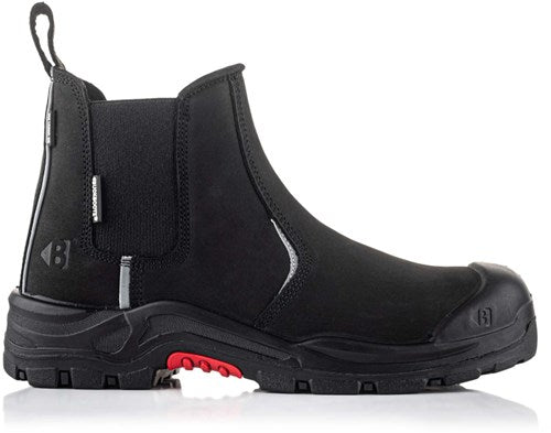 Buckbootz werkschoen nubuckz instapper nkz101blk s3s 2.0 | zwart | maat 45 - 5055138022986